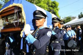 Honras fúnebres para suboficiales caídos en el cumplimiento del deber