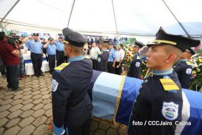 Honras fúnebres para suboficiales caídos en el cumplimiento del deber