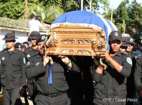 Honras fúnebres para suboficiales caídos en el cumplimiento del deber
