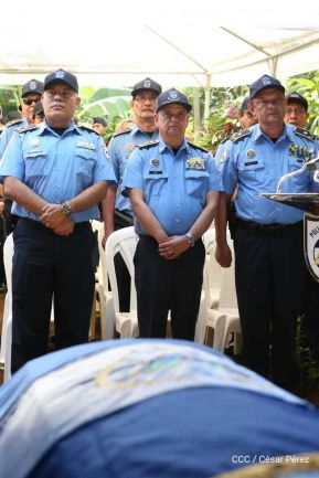 Honras fúnebres para suboficiales caídos en el cumplimiento del deber