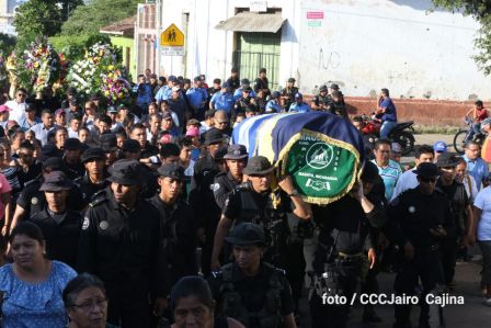 Honras fúnebres para suboficiales caídos en el cumplimiento del deber