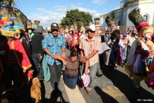 Caraceños celebran a San Sebastián en compañía del Cardenal Brenes
