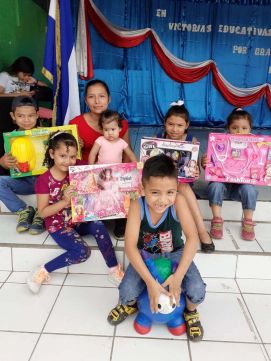 Gobierno Sandinista entrega juguetes a los niños y niñas de Nicaragua