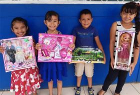 Gobierno Sandinista entrega juguetes a los niños y niñas de Nicaragua