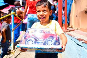 Gobierno Sandinista entrega juguetes a los niños y niñas de Nicaragua