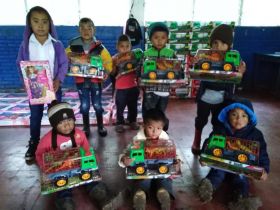 Gobierno Sandinista entrega juguetes a los niños y niñas de Nicaragua