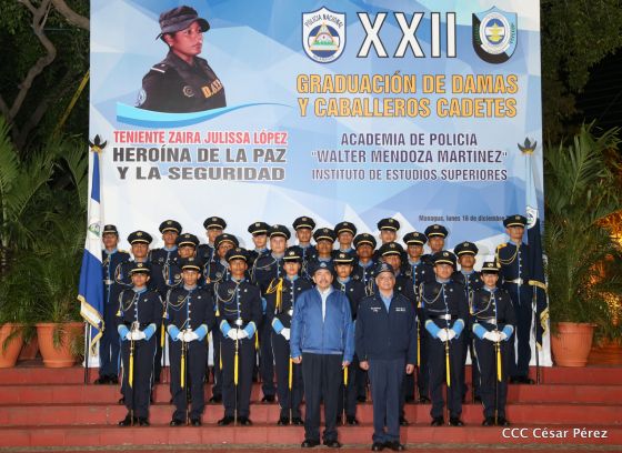 XXII Graduación de Cadetes, Licenciados en Ciencias Policiales 
