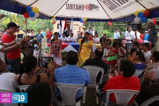 Familias de El Rama celebran normalización del sistema energético