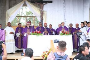 Honras fúnebres en honor a Monseñor David Albin Zywiec