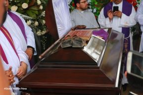 Honras fúnebres en honor a Monseñor David Albin Zywiec