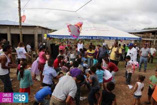 Familias de El Rama celebran normalización del sistema energético
