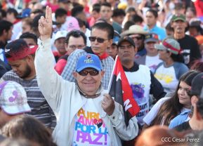 Caminata por la paz, Cantos de Vida y Esperanza, adelante pueblo presidente, 2020 patria, paz y porvenir