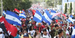 Caminata por la paz, Cantos de Vida y Esperanza, adelante pueblo presidente, 2020 patria, paz y porvenir