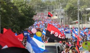 Caminata por la paz, Cantos de Vida y Esperanza, adelante pueblo presidente, 2020 patria, paz y porvenir