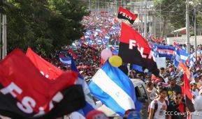 Caminata por la paz, Cantos de Vida y Esperanza, adelante pueblo presidente, 2020 patria, paz y porvenir