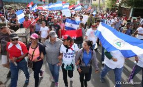 Caminata por la paz, Cantos de Vida y Esperanza, adelante pueblo presidente, 2020 patria, paz y porvenir