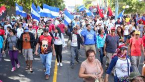 Caminata por la paz, Cantos de Vida y Esperanza, adelante pueblo presidente, 2020 patria, paz y porvenir