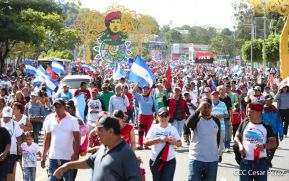 Caminata por la paz, Cantos de Vida y Esperanza, adelante pueblo presidente, 2020 patria, paz y porvenir