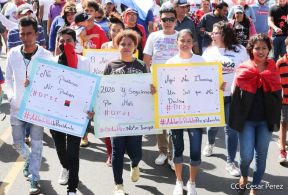 Caminata por la paz, Cantos de Vida y Esperanza, adelante pueblo presidente, 2020 patria, paz y porvenir