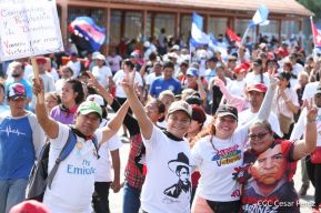 Caminata por la paz, Cantos de Vida y Esperanza, adelante pueblo presidente, 2020 patria, paz y porvenir