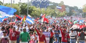 Caminata por la paz, Cantos de Vida y Esperanza, adelante pueblo presidente, 2020 patria, paz y porvenir