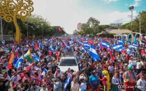 Caminata por la paz, Cantos de Vida y Esperanza, adelante pueblo presidente, 2020 patria, paz y porvenir