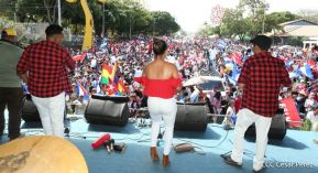 Caminata por la paz, Cantos de Vida y Esperanza, adelante pueblo presidente, 2020 patria, paz y porvenir