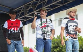 Caminata por la paz, Cantos de Vida y Esperanza, adelante pueblo presidente, 2020 patria, paz y porvenir