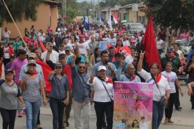 Caminata por la paz, Cantos de Vida y Esperanza, adelante pueblo presidente, 2020 patria, paz y porvenir