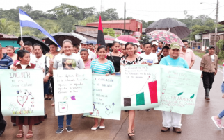 Caminata por la paz, Cantos de Vida y Esperanza, adelante pueblo presidente, 2020 patria, paz y porvenir