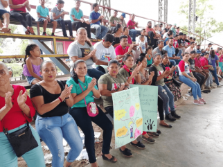 Caminata por la paz, Cantos de Vida y Esperanza, adelante pueblo presidente, 2020 patria, paz y porvenir