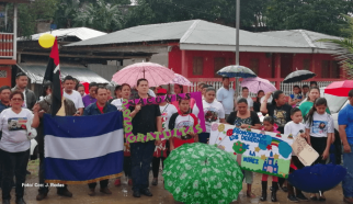 Caminata por la paz, Cantos de Vida y Esperanza, adelante pueblo presidente, 2020 patria, paz y porvenir