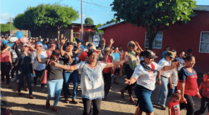 Caminata por la paz, Cantos de Vida y Esperanza, adelante pueblo presidente, 2020 patria, paz y porvenir