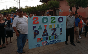 Caminata por la paz, Cantos de Vida y Esperanza, adelante pueblo presidente, 2020 patria, paz y porvenir