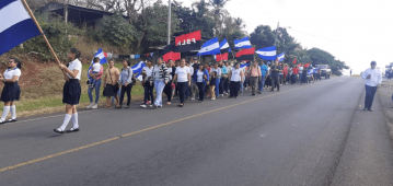 Caminata por la paz, Cantos de Vida y Esperanza, adelante pueblo presidente, 2020 patria, paz y porvenir