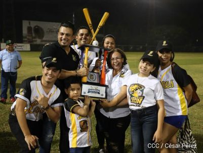 León campeón de la Liga de Beisbol Profesional en Nicaragua