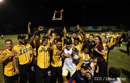 León campeón de la Liga de Beisbol Profesional en Nicaragua