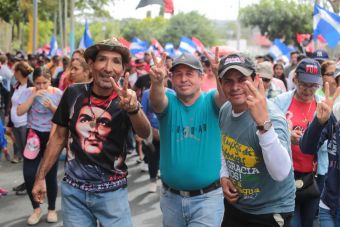 Caminando como raza nicaragüense que sabe de luchas y de honor celebrando las glorias y victorias de Rubén Darío