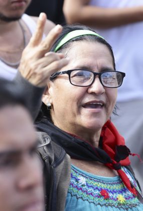 Caminando como raza nicaragüense que sabe de luchas y de honor celebrando las glorias y victorias de Rubén Darío