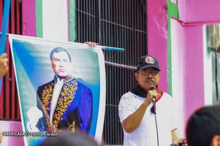 Caminando como raza nicaragüense que sabe de luchas y de honor celebrando las glorias y victorias de Rubén Darío