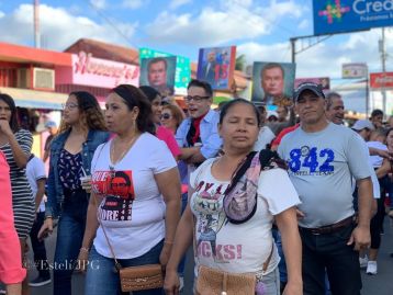 Caminando como raza nicaragüense que sabe de luchas y de honor celebrando las glorias y victorias de Rubén Darío