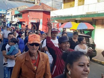 Caminando como raza nicaragüense que sabe de luchas y de honor celebrando las glorias y victorias de Rubén Darío