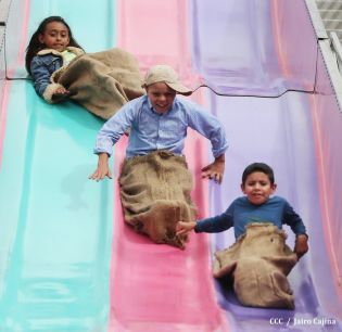 Parque de la Niñez Feliz se estrena en Jinotega