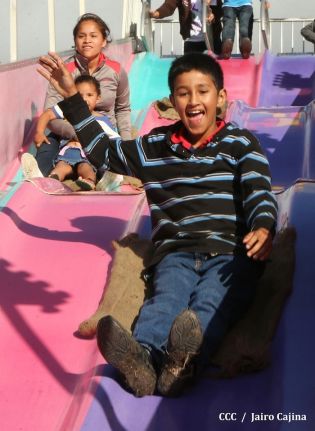 Parque de la Niñez Feliz se estrena en Jinotega