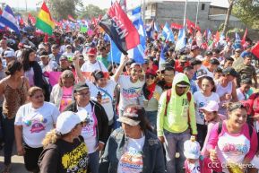Caminata: Con Darío y Sandino somos Grandes! Más Grandes!