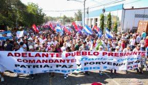 Caminata: Con Darío y Sandino somos Grandes! Más Grandes!