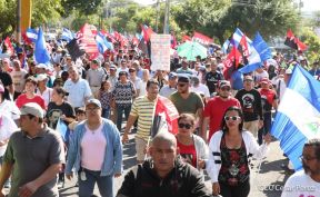 Caminata: Con Darío y Sandino somos Grandes! Más Grandes!
