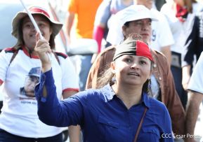 Caminata: Con Darío y Sandino somos Grandes! Más Grandes!