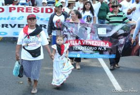 Caminata: Con Darío y Sandino somos Grandes! Más Grandes!