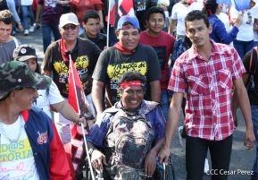 Caminata: Con Darío y Sandino somos Grandes! Más Grandes!